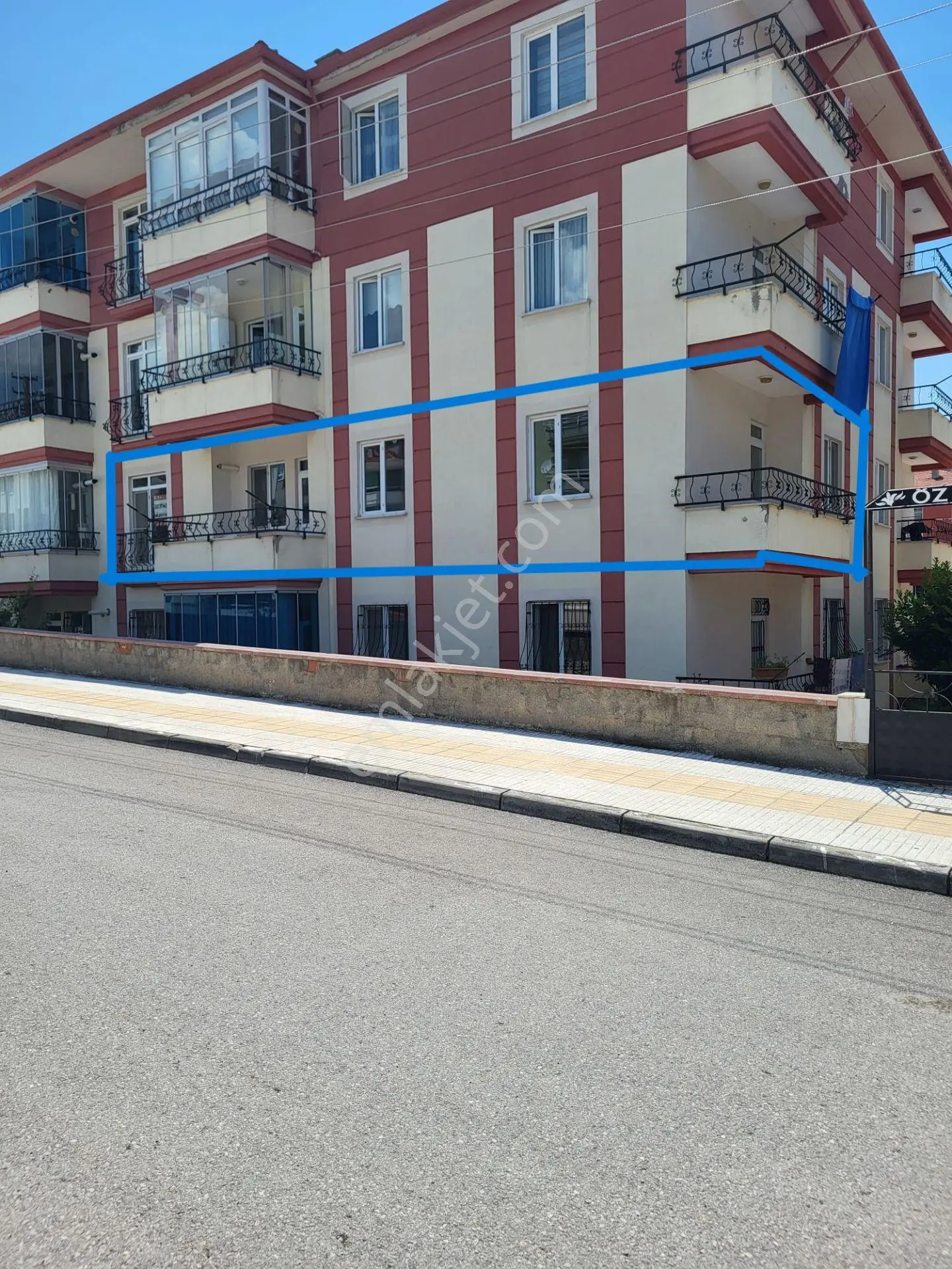 Çorum Merkez Bahçeli Evler Mahallesinde Kiralık3+1 Daire - Görsel 2