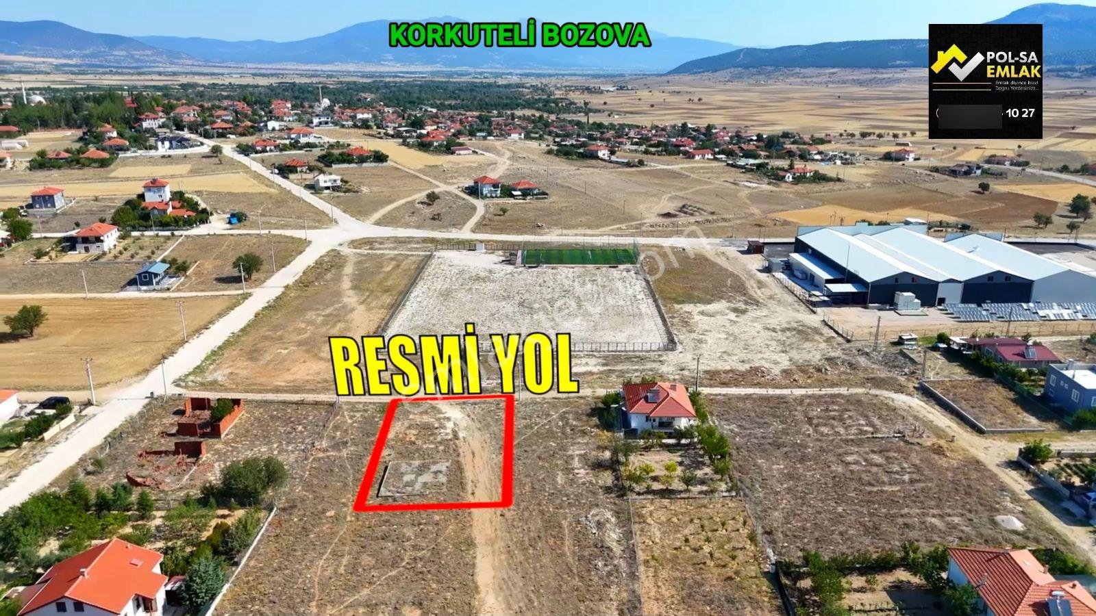 Korkuteli Bozova Köyü Satılık 702m2 İmarlı Arsa - Görsel 8