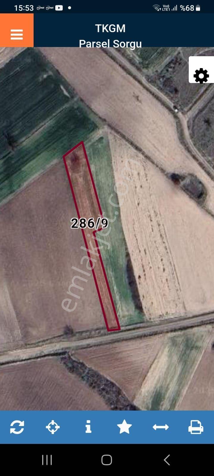 Edirne Enez Büyükevren De Satılık Tarla Denize 7 Dk Köye 5 Dk Mesafede - Görsel 4