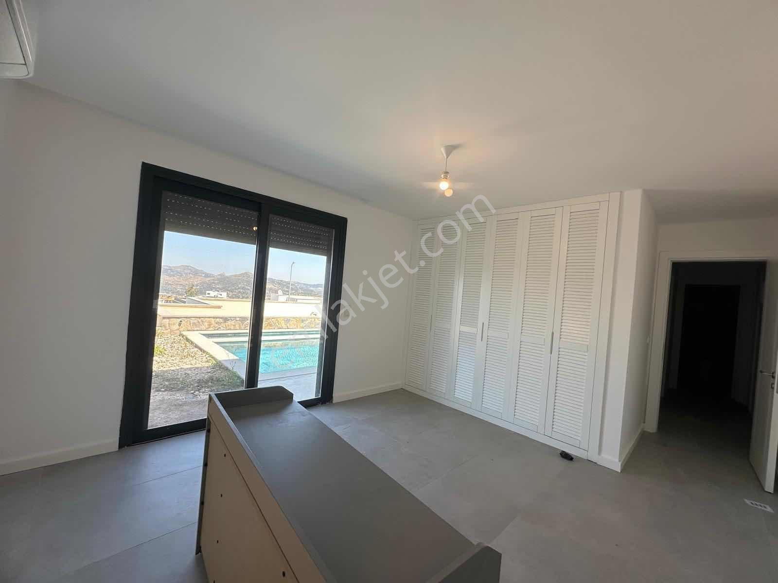 Bodrum Bağla Kiralık Mustakil Havuzlu Manzaralı Dubleks - Görsel 5