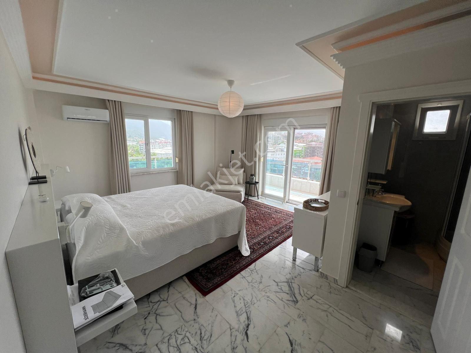 Alanya Tosmurda 3+1 Denize Sıfır Ful Deniz Ve Nehir Manzaralı Muazzam Daire - Görsel 16