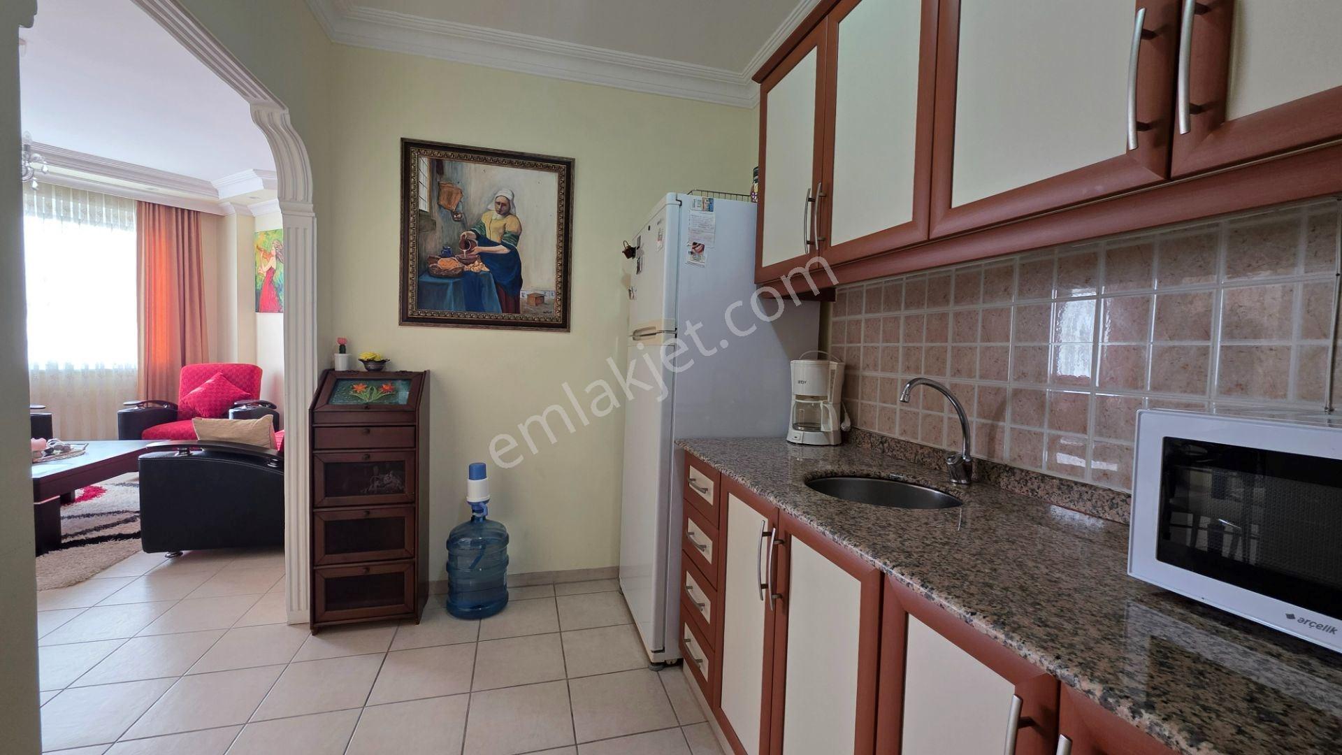 Alanya Obagölfe Denize 200 Metre Full Mobilyalı 2+1 Satılık Site İçi Daire - Görsel 10