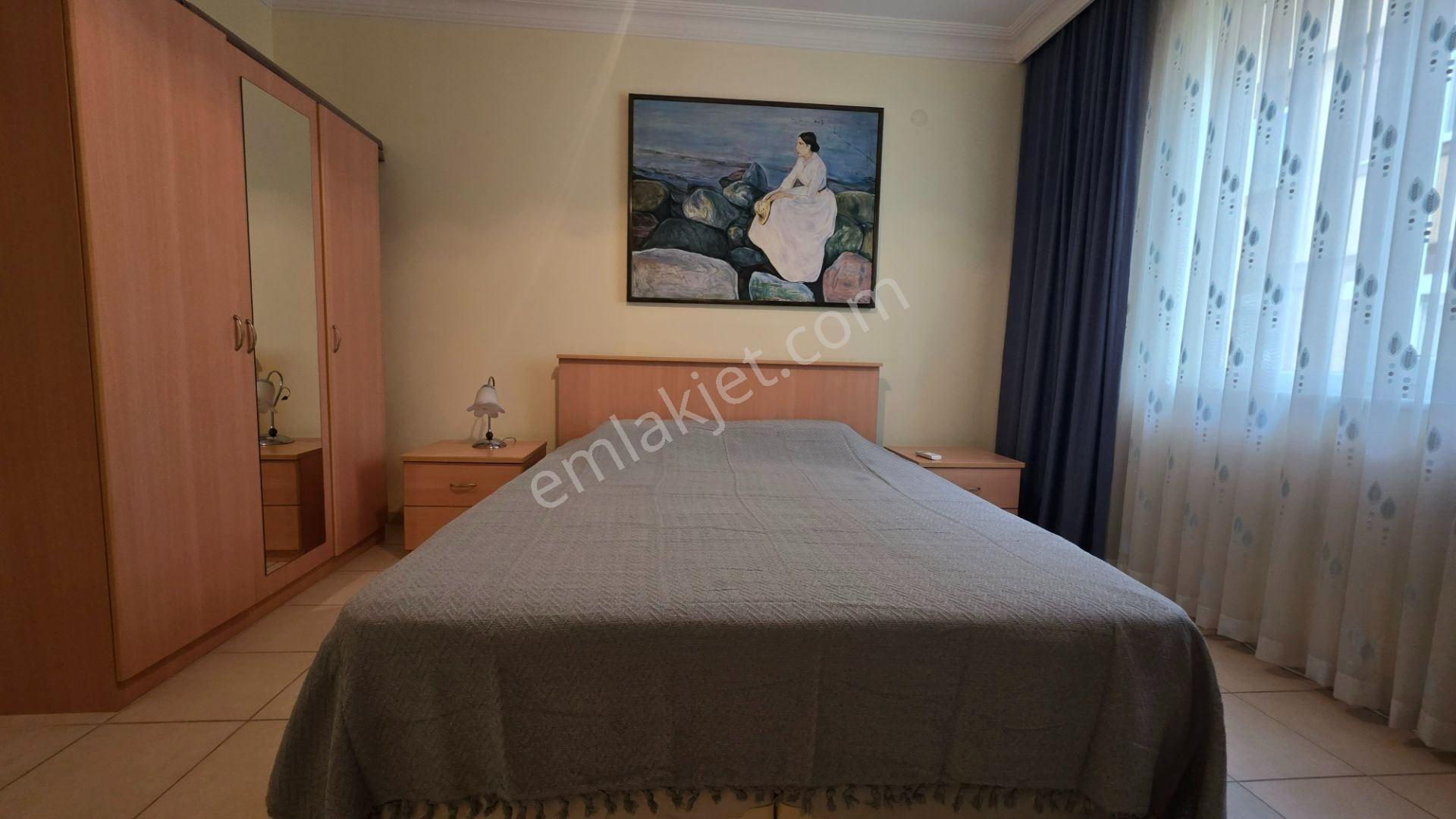 Alanya Obagölfe Denize 200 Metre Full Mobilyalı 2+1 Satılık Site İçi Daire - Görsel 12