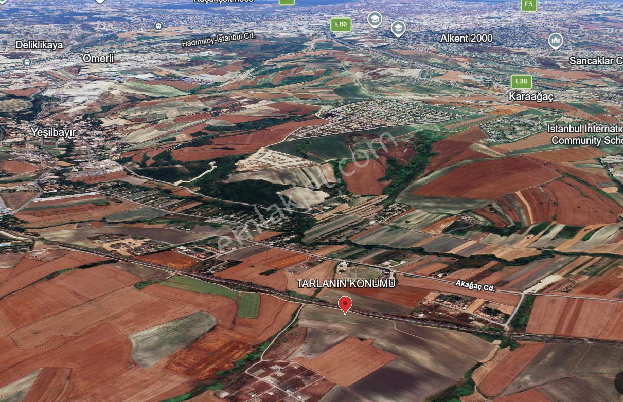 İmara Yakın Fırsat 2.345 M2 Satılık Tarla Arnavutköy/ Yeşilbayır - Görsel 7