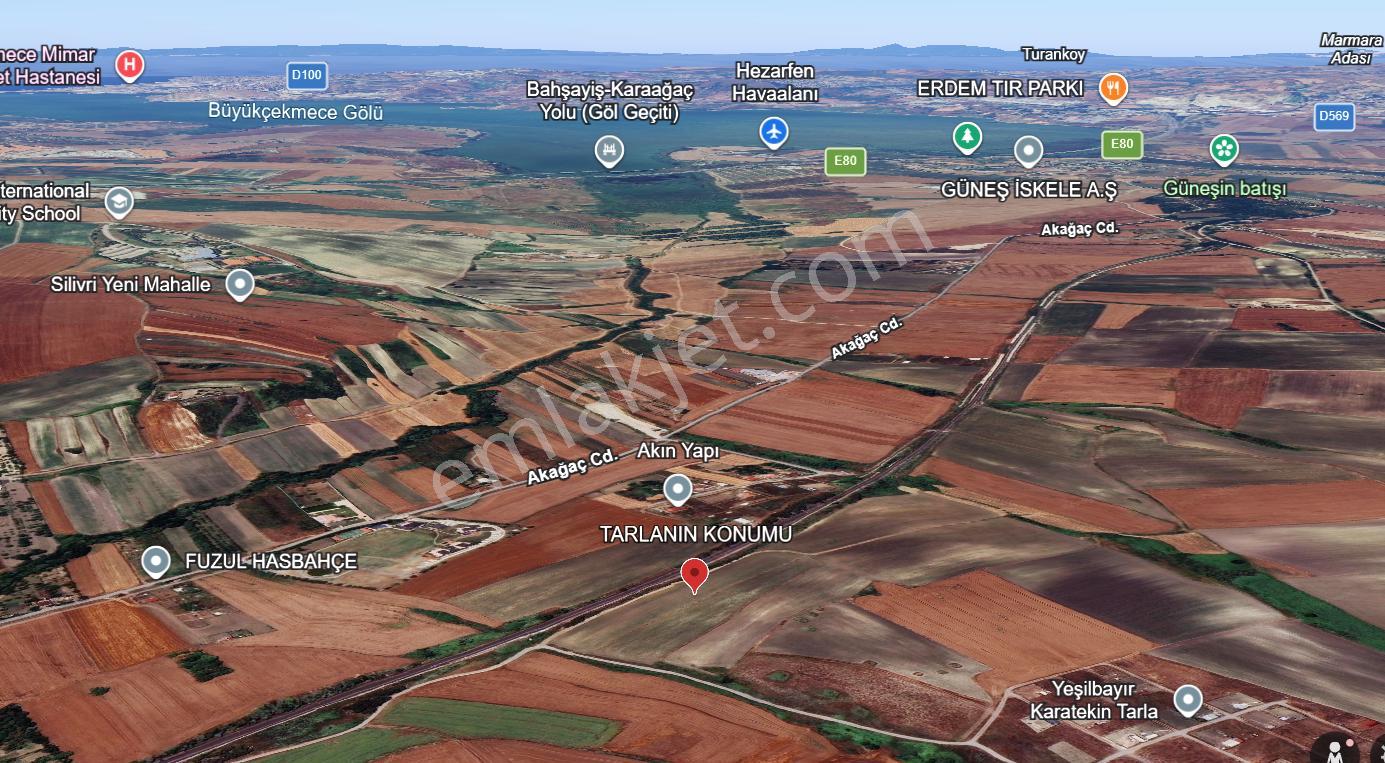 İmara Yakın Fırsat 2.345 M2 Satılık Tarla Arnavutköy/ Yeşilbayır - Görsel 8
