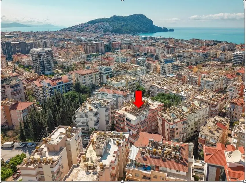 Alanya Kızlarpınarında 3+1 Satılık Daire
