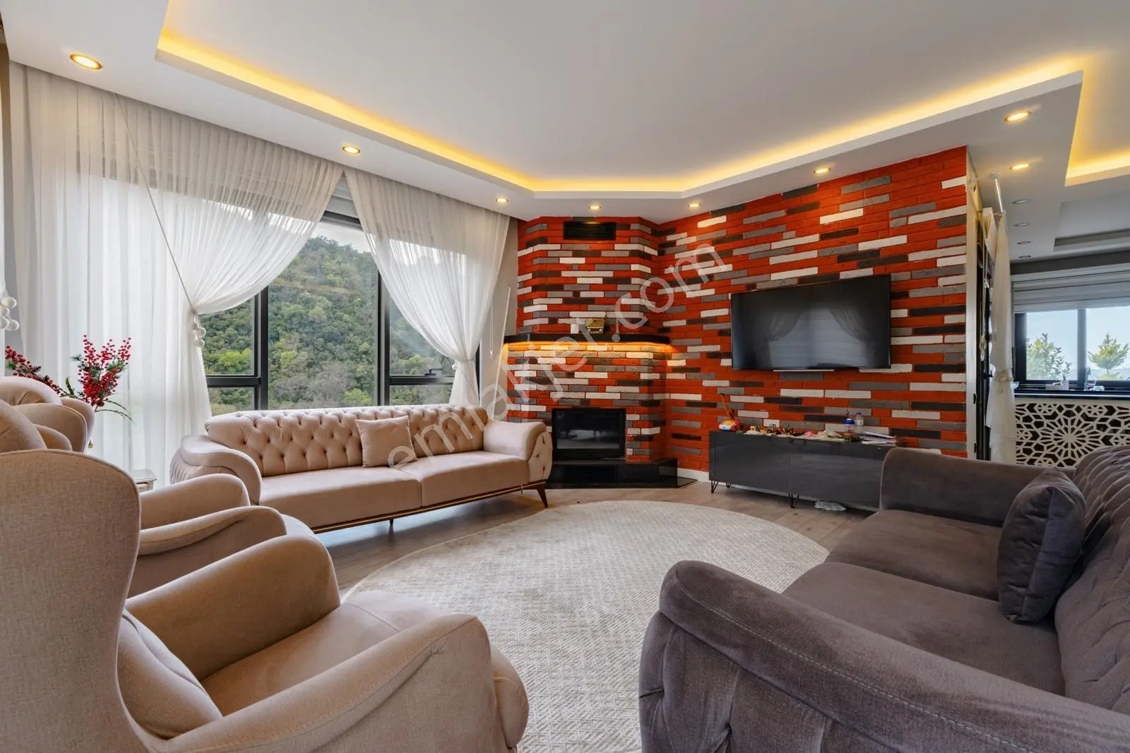 Alanyada Şehir Gürültüsünden Uzak Satılık Taş Evi - Görsel 10