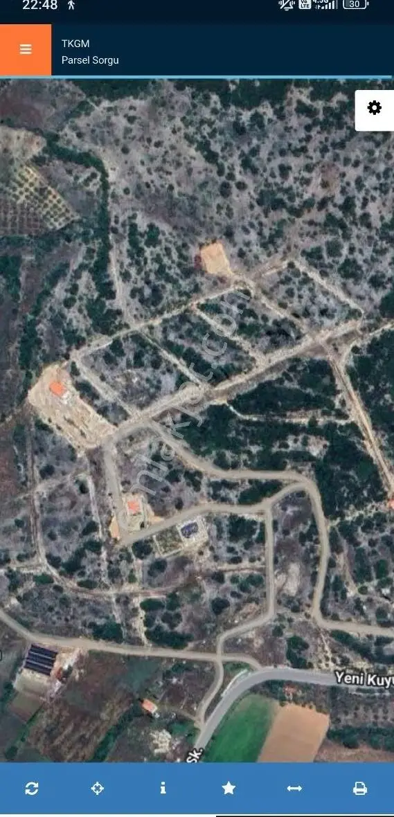 Muğla Menteşe Yerkesik Yeni Villa Bölgesinde Satılık İmarlı Arsa - Görsel 2