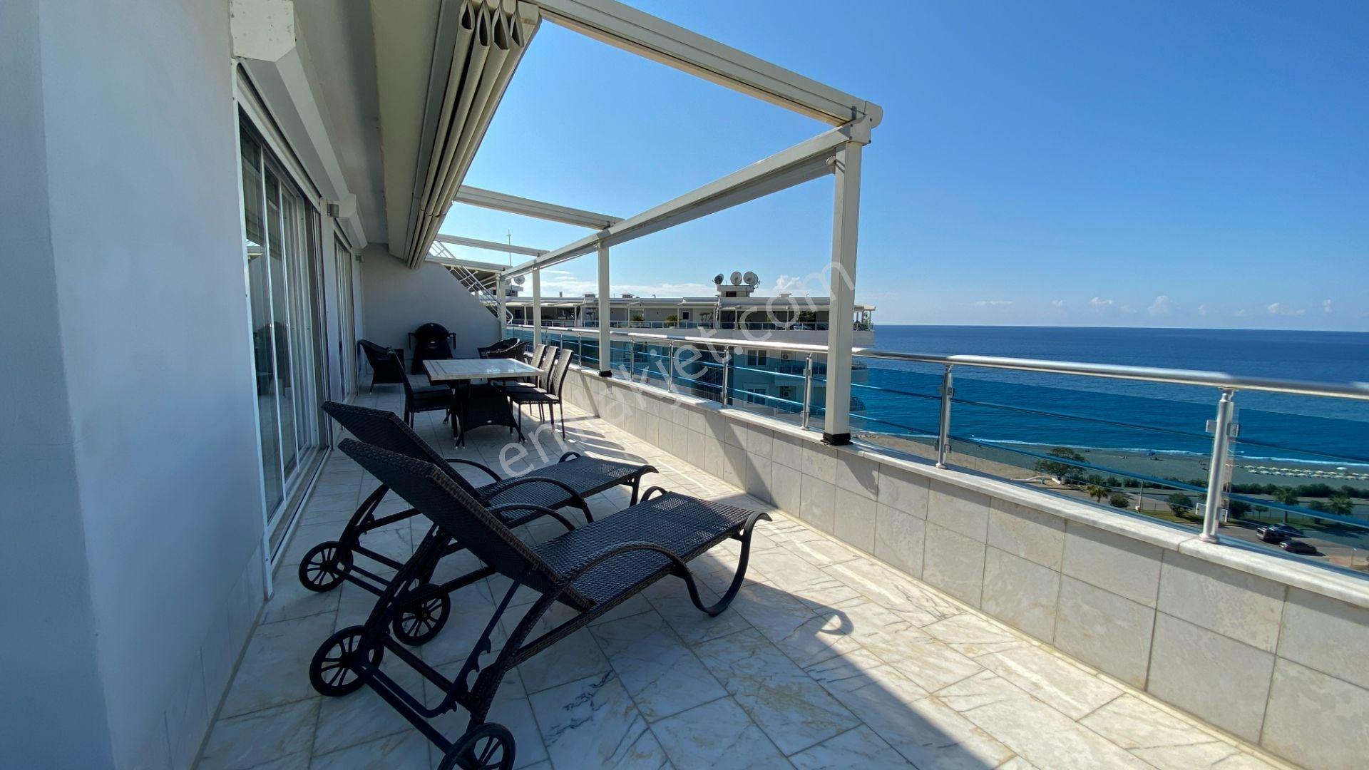 Alanya'nın En İyi 3+1 Satılık Penthouse Ful Deniz Ve Kale Manzaralı - Görsel 3