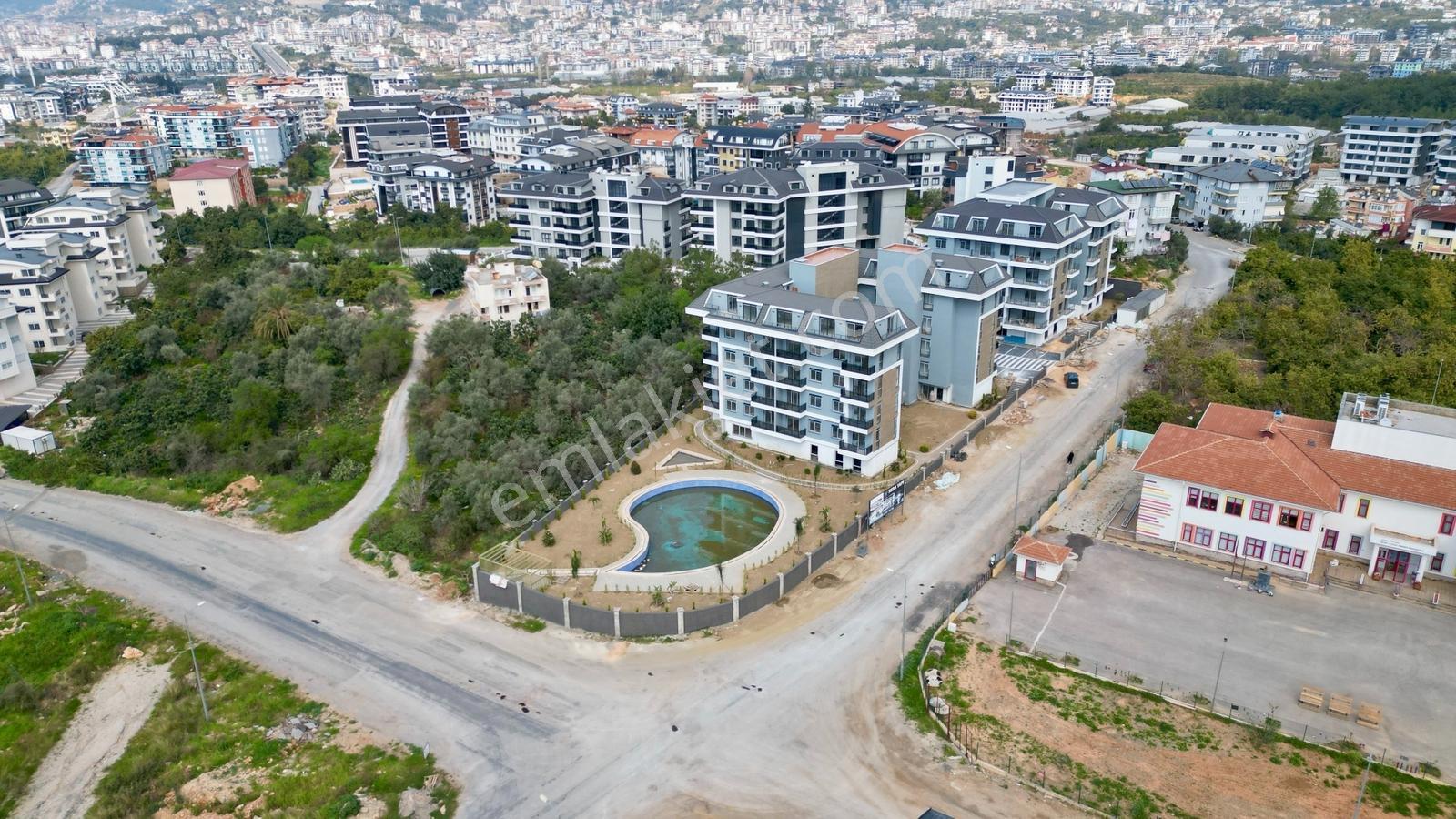 Alanya Obada Sosyal Donatılı Sitede Satılık Geniş 2+1 - Görsel 24