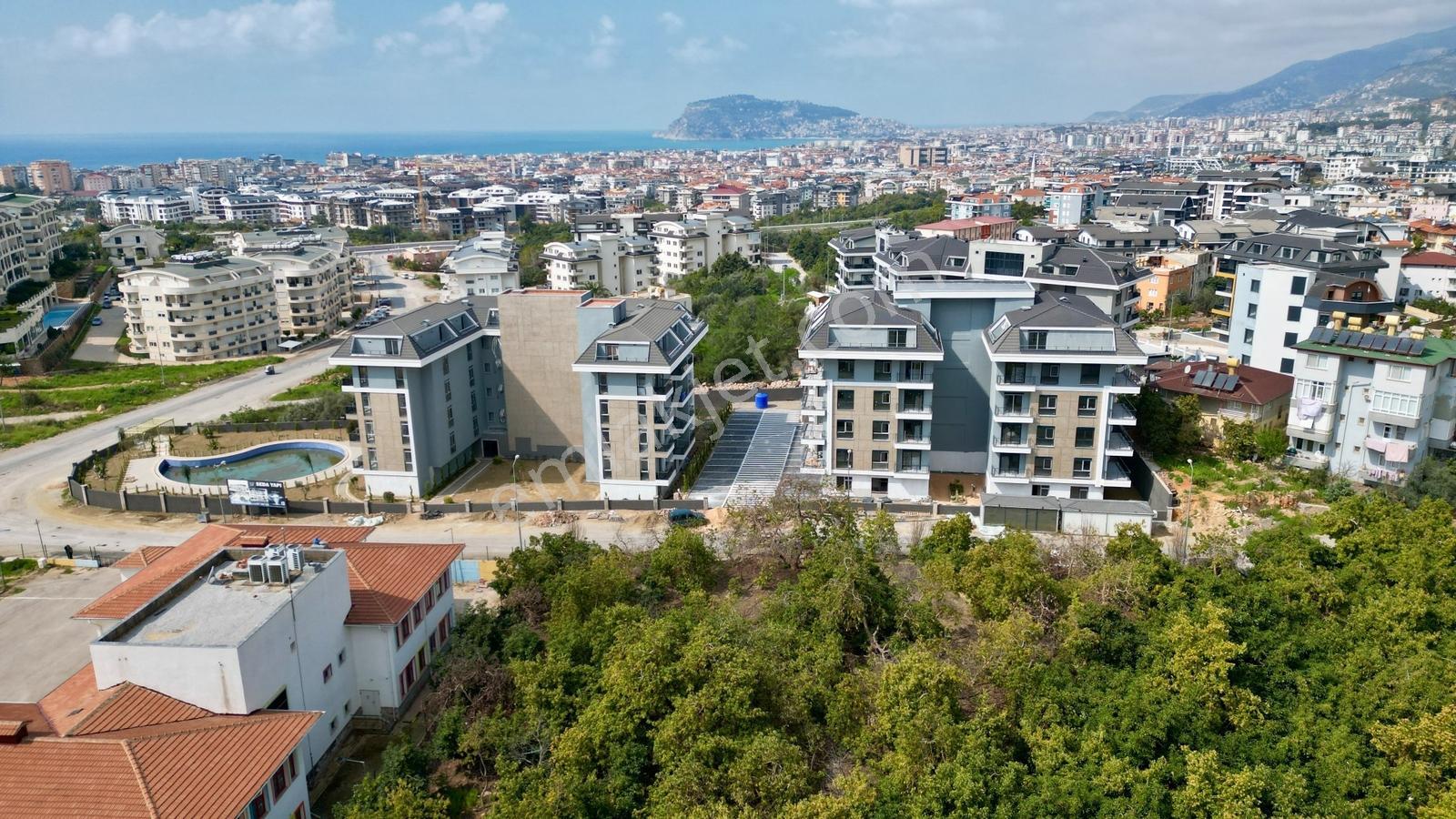 Alanya Obada Sosyal Donatılı Sitede Satılık Geniş 2+1 - Görsel 15