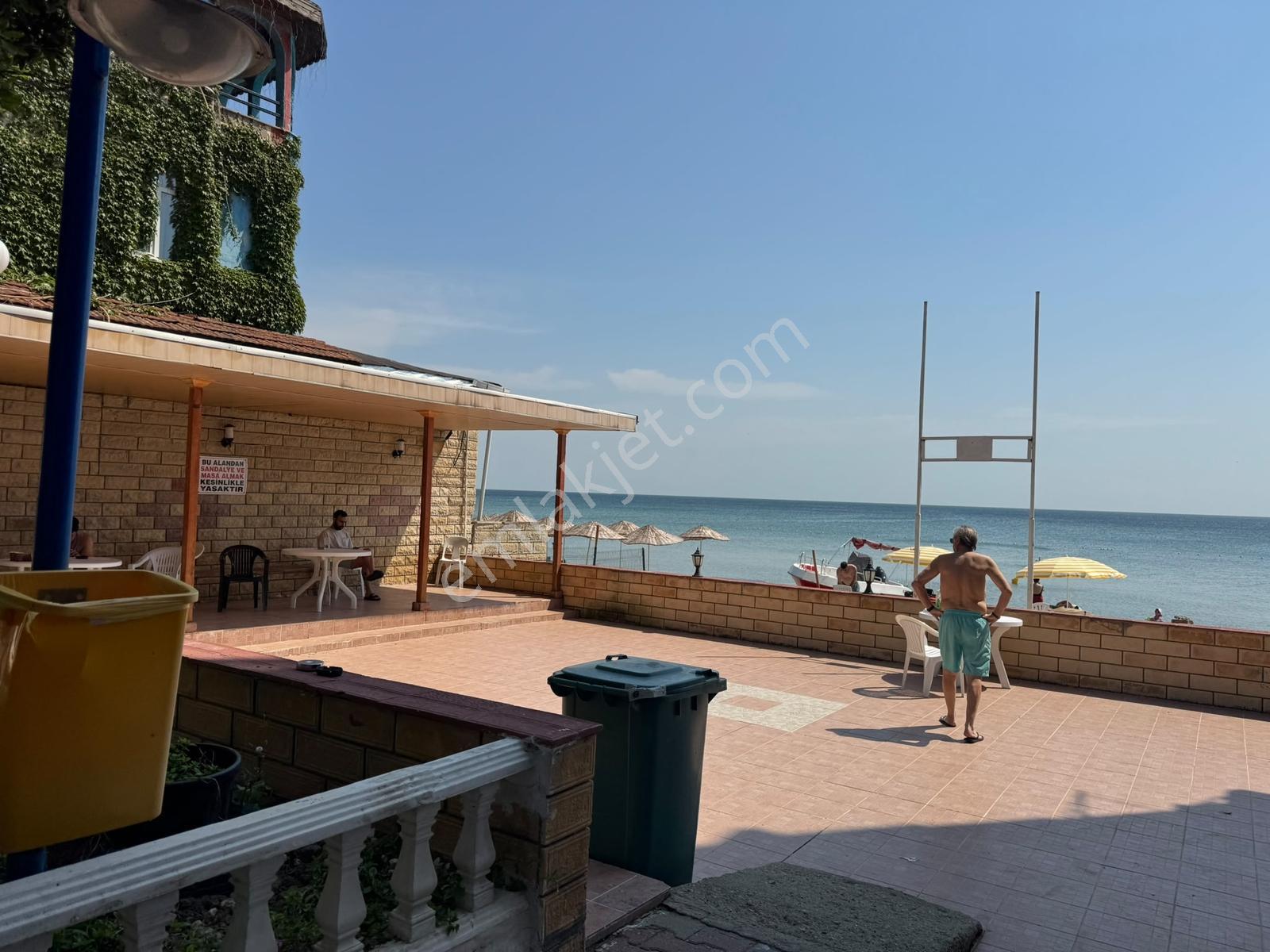 Kumburgaz Konak Sitesin De 1+1 Satılık Daire Denize Sıfır Sitede - Görsel 18