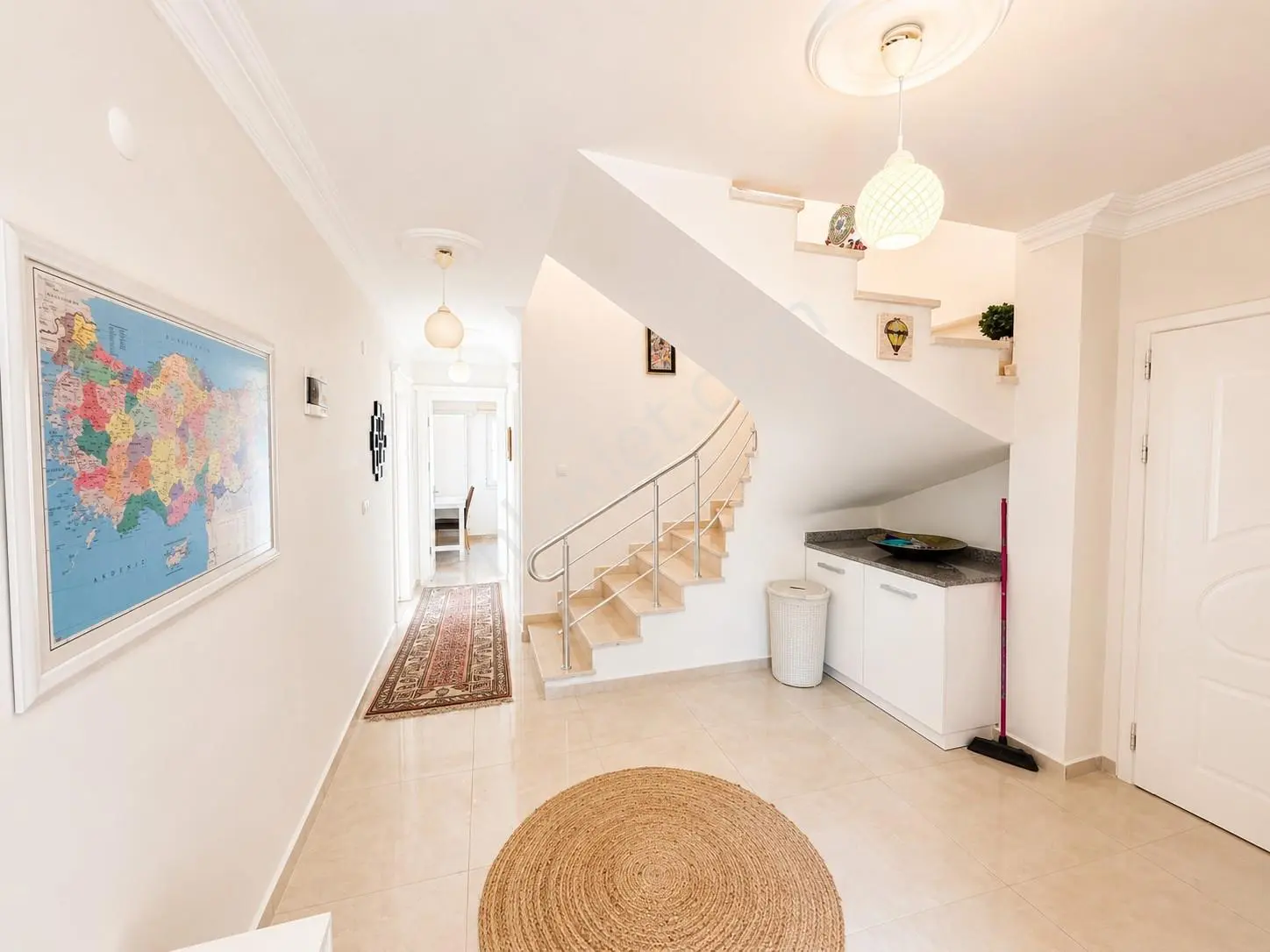 Alanya Tepe 4+1 350m2 3 Balkon,otopark,havuz,eşyalı,kale Manzara - Görsel 32
