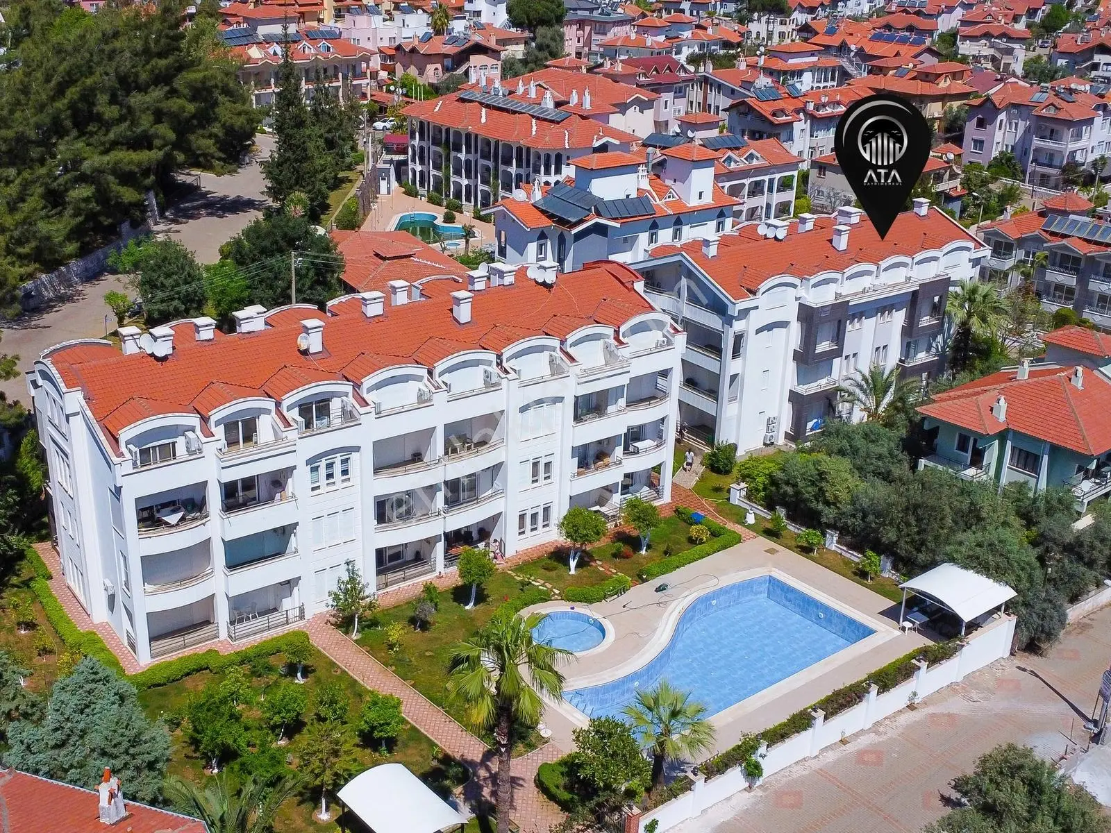 Ata'dan İçmeler'de Genç, Havuzlu Ve Bahçeli Sitede 3+1 Dubleks - Görsel 2