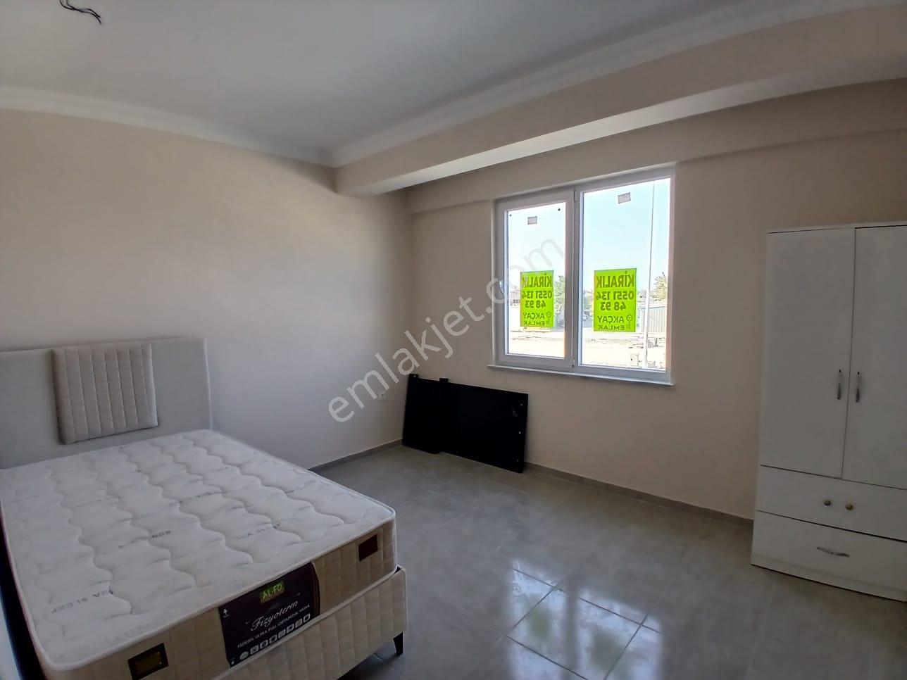 Akçay Emlak'tan Akşehir Yeni Hastahane Yolunda Sıfır Eşyalı Kiralık Sıfır 1+1 Daire - Görsel 26