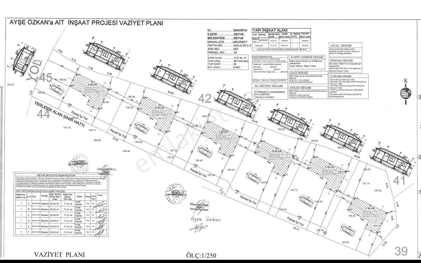 Sakarya Umurbey 526m2 Planlı Projeli Direkt Masrafsız Uygun Arsa - Görsel 10