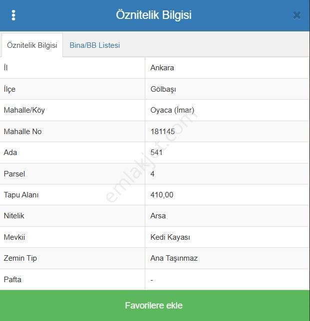 Gölbaşı Oyaca' Da Anayola Yakın Tek Tapu İmarlı Satılık Arsa - Görsel 2
