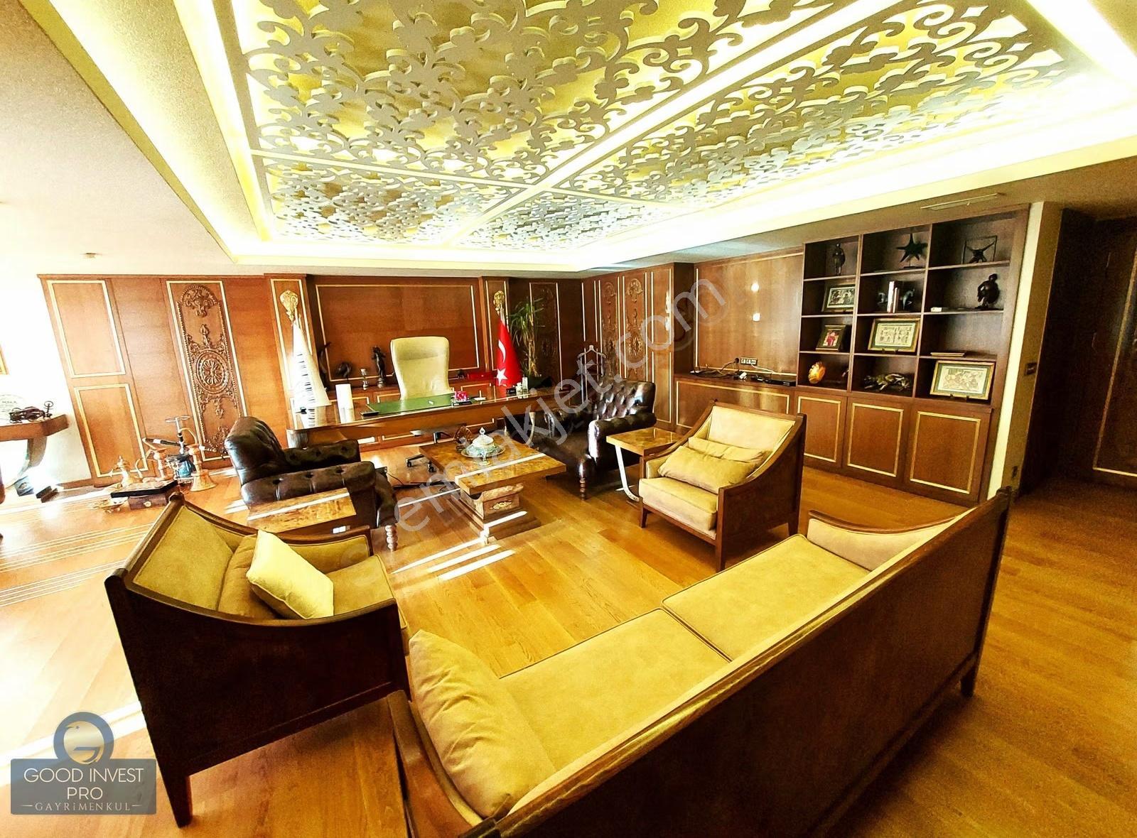 Turan Güneş Bulvarı Tam Kat Mobilyalı Hazır Satılık 650 M² Ofis - Görsel 16