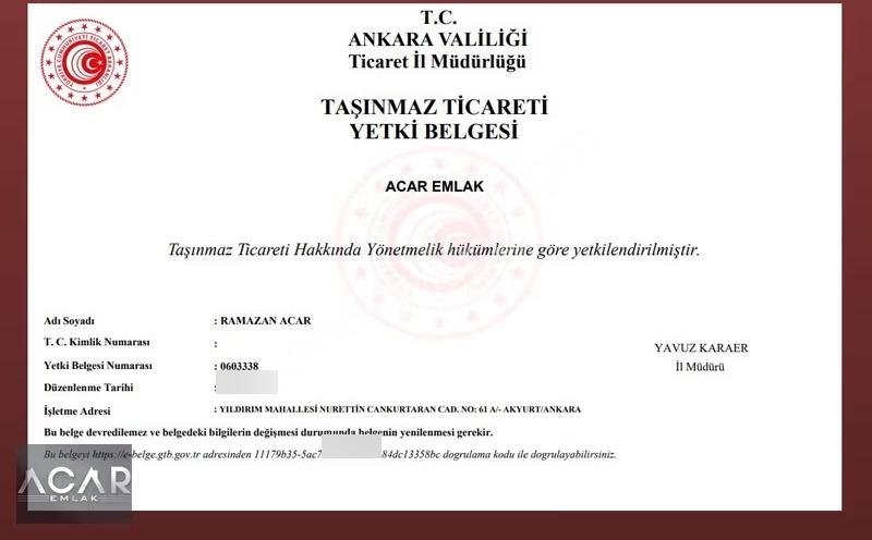 **acar Emlak ** Şık Tasarımlı 2+1 Doğa İçerisinde Geniş Bahçeli