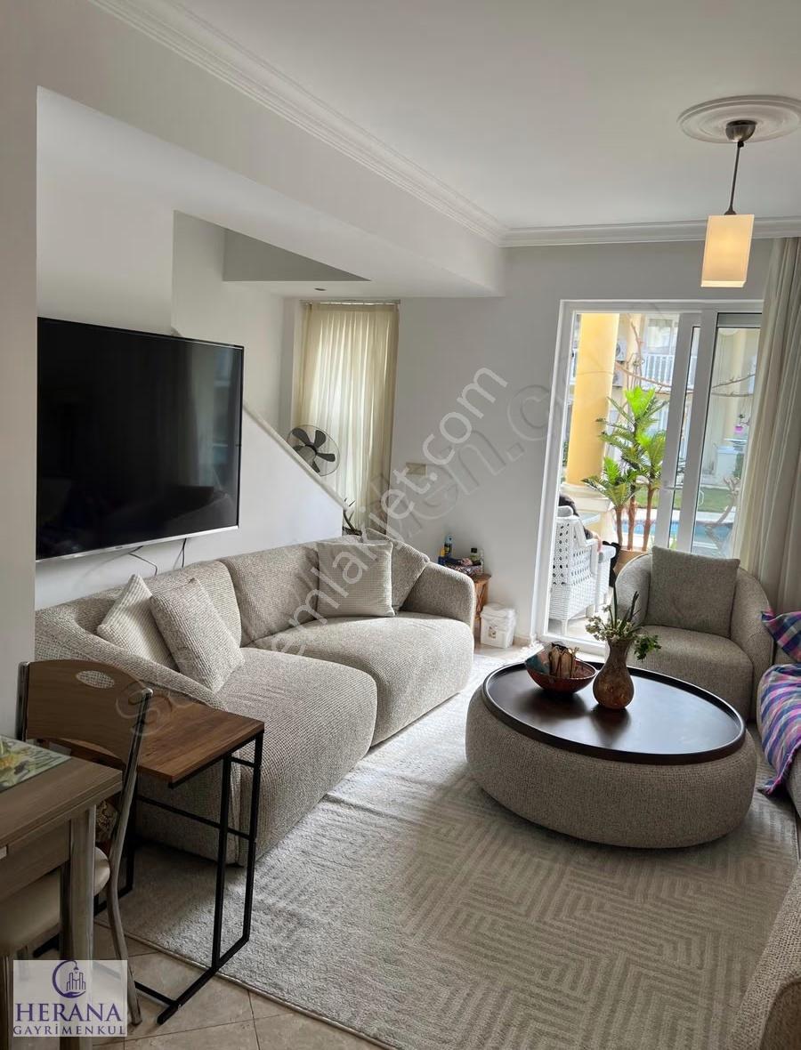 Çalış Plajına Sıfır, Site İçinde Satılık Eşyalı Villa - Görsel 11