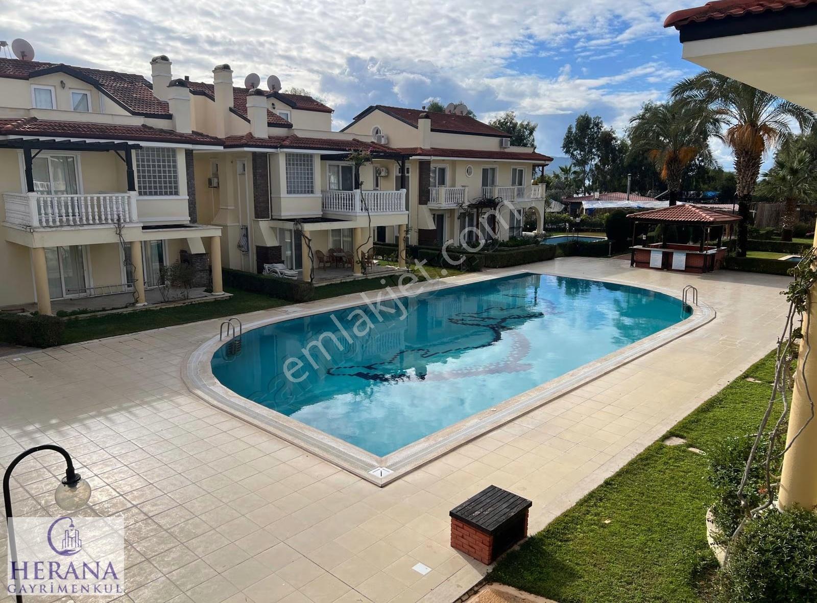Çalış Plajına Sıfır, Site İçinde Satılık Eşyalı Villa - Görsel 27