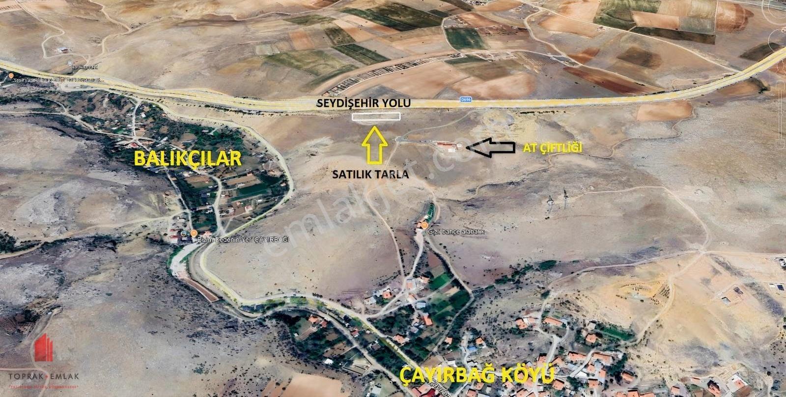Seydişehir Yol Cephe Çayırbağın'da Müstakil 3841m2 Satılık Tarla - Görsel 18
