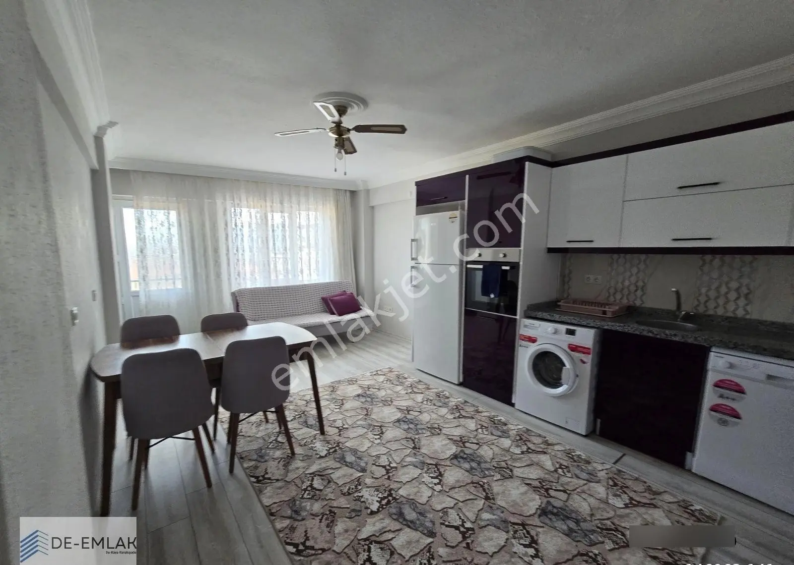 Ortaca Merkezde 2+1full Eşyalı Kiralık Daire - Görsel 3