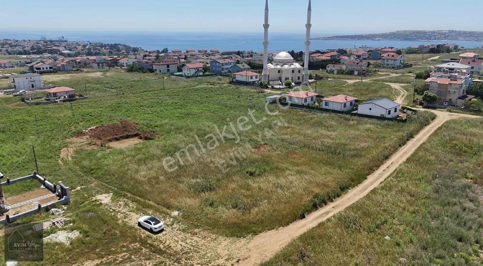 Kamaradere'de Deniz Manzaralı, 3 Kat İmarlı 350m² Arsa