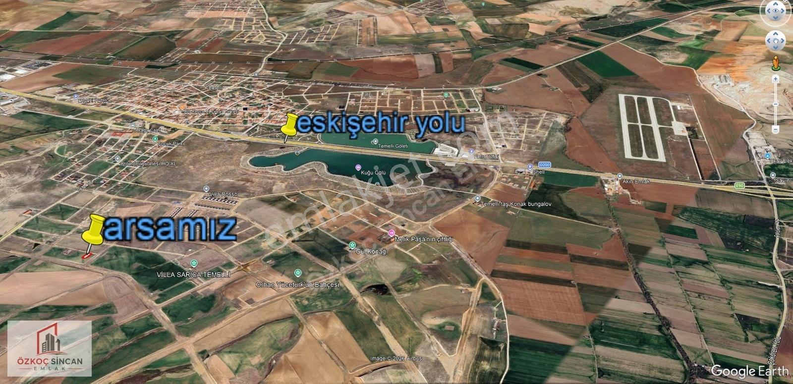 Sincan Temelli Tek Tapu Konut İmarlı 600m2 - Görsel 3