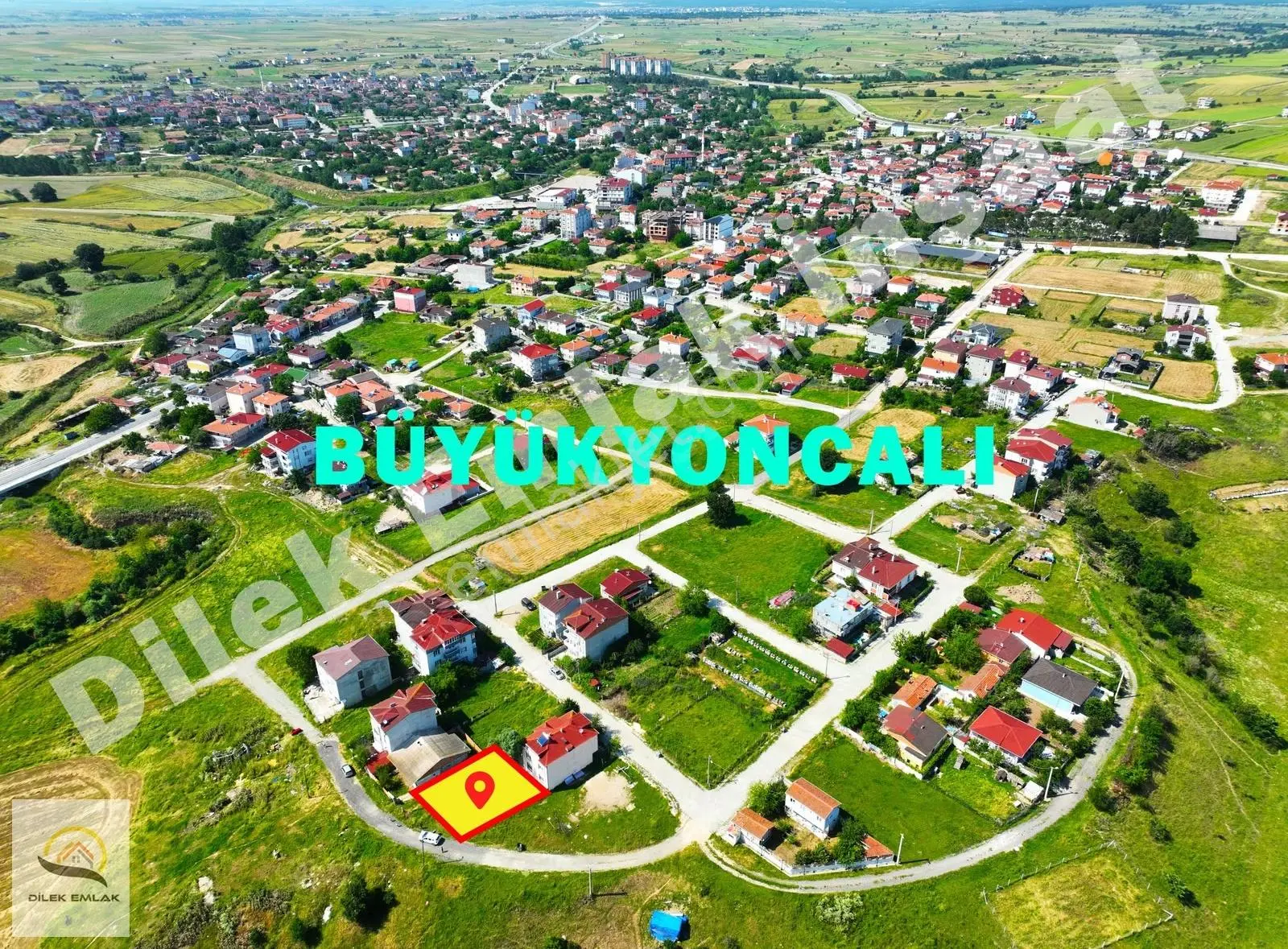 Saray Büyükyoncalı'da Yerleşim İçinde 308m2 Tek Tapu İmarlı Arsa - Görsel 2