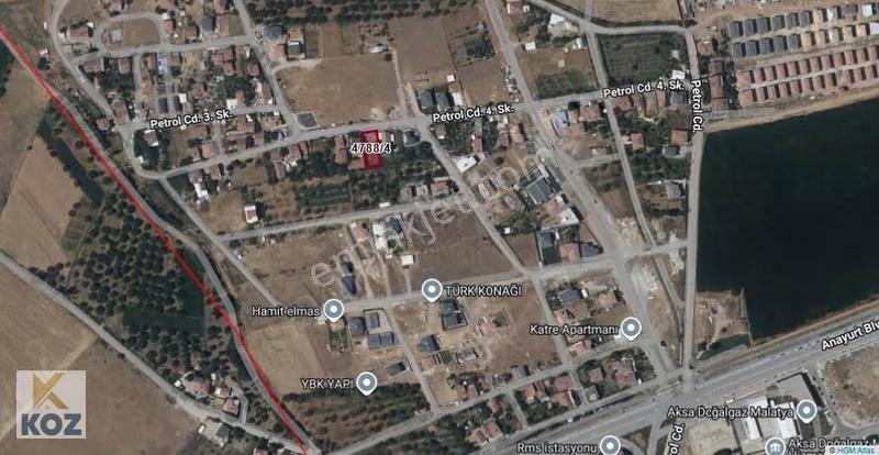 Koz Emlak'tan Cevreyoluna Yakın Mesefade Villa İmarlı Arsa - Görsel 2