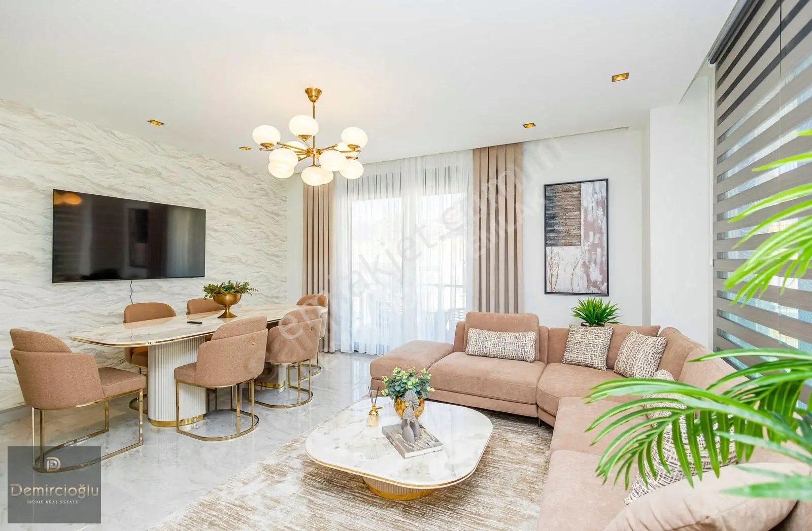 Alanya Güllerpınarı Kiralık 2+1 Ultra Lüx Sitede Mobilyalı Daire