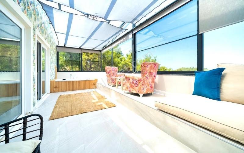Fethiye Kargı Mahallesinde Ultra Lüks 4+2 Villa - Görsel 28