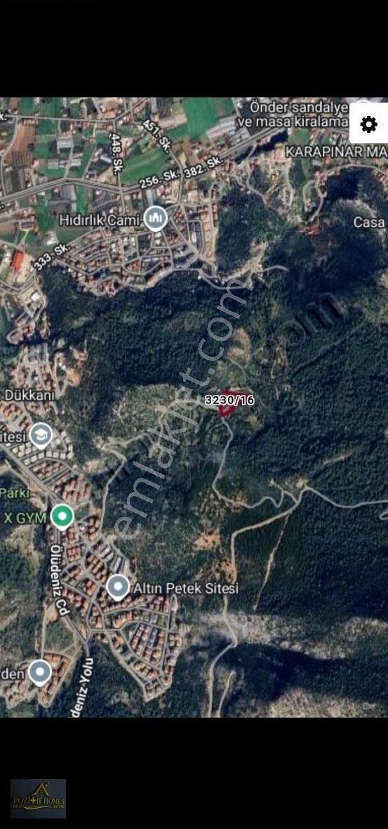 Fethiye Patlangıç Mahallesinde 232m2 Satılık Tarla