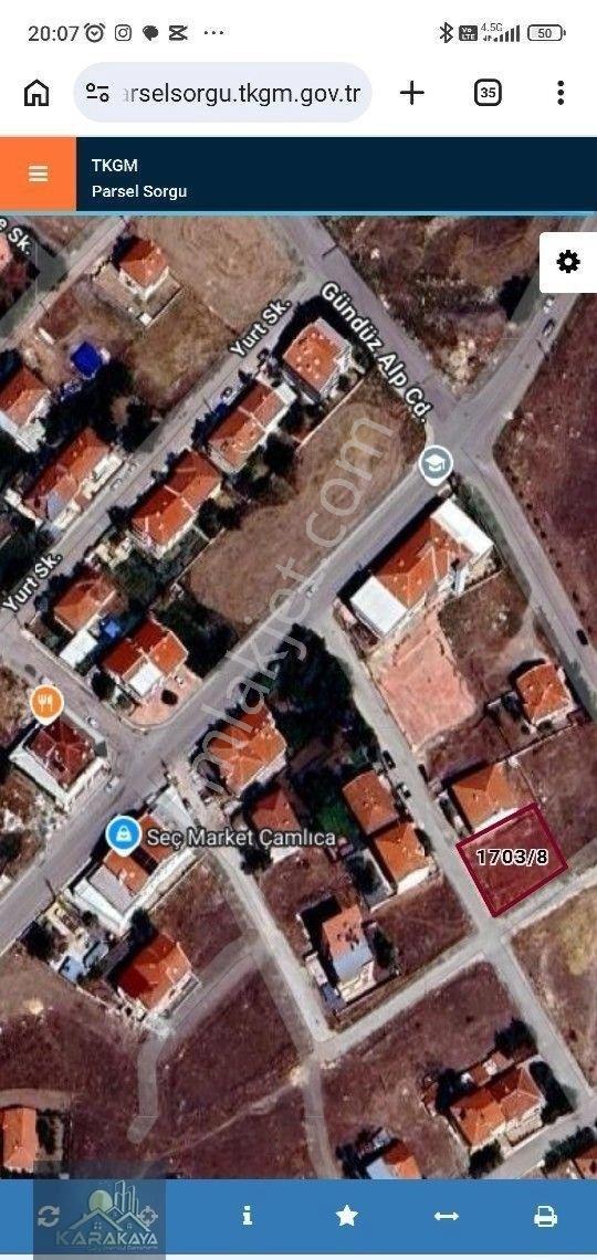 Mehmet Akif Mahallesinde 3 Kat İmarlı Arsa
