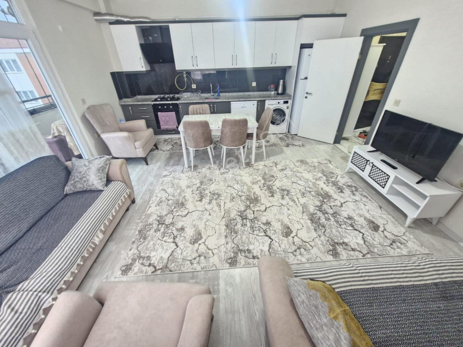 Çarşı Merkezinde Full Eşyalı 1+1 Doğalgazlı Kiralık Daire - Görsel 23