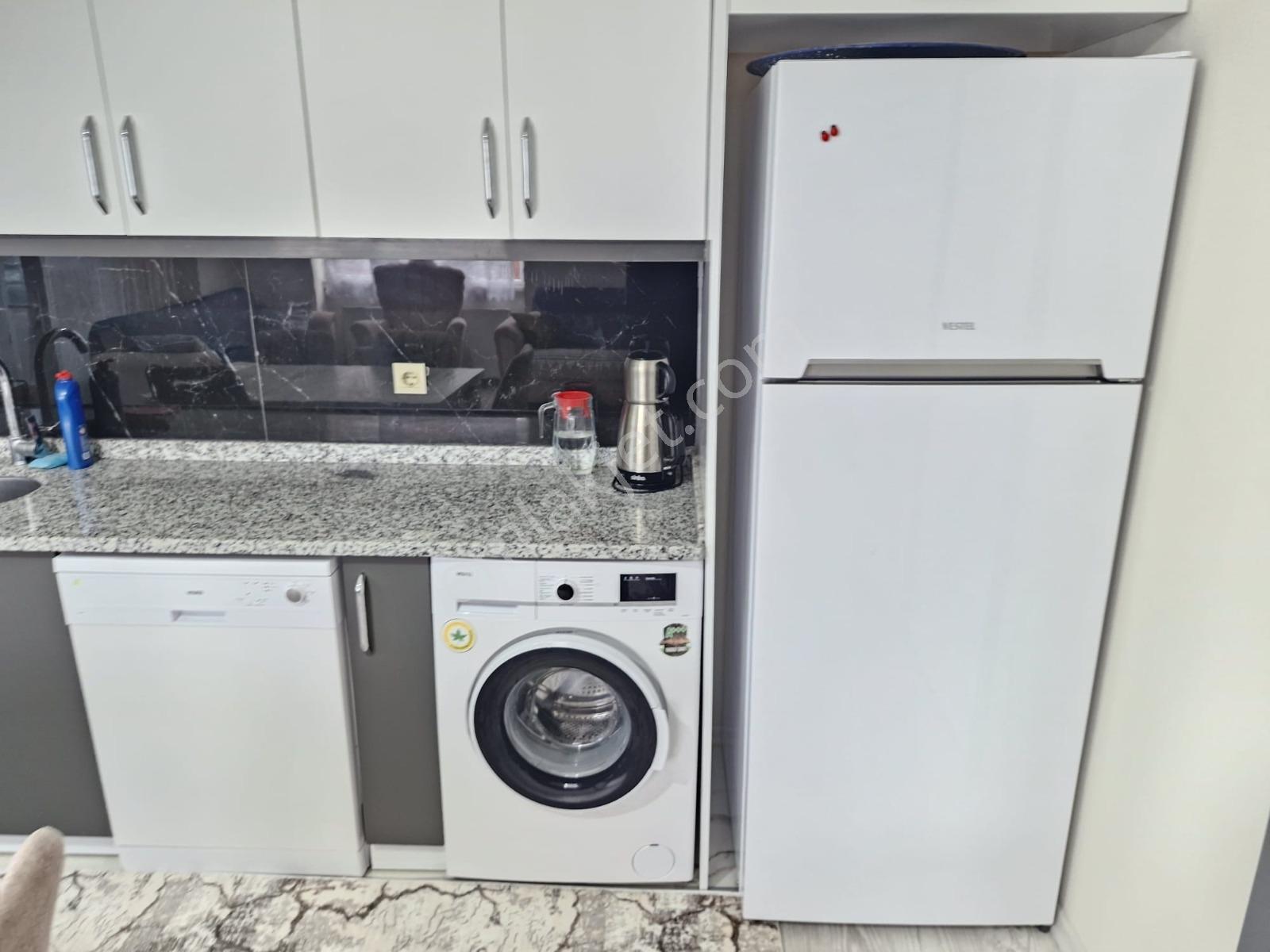 Çarşı Merkezinde Full Eşyalı 1+1 Doğalgazlı Kiralık Daire - Görsel 19