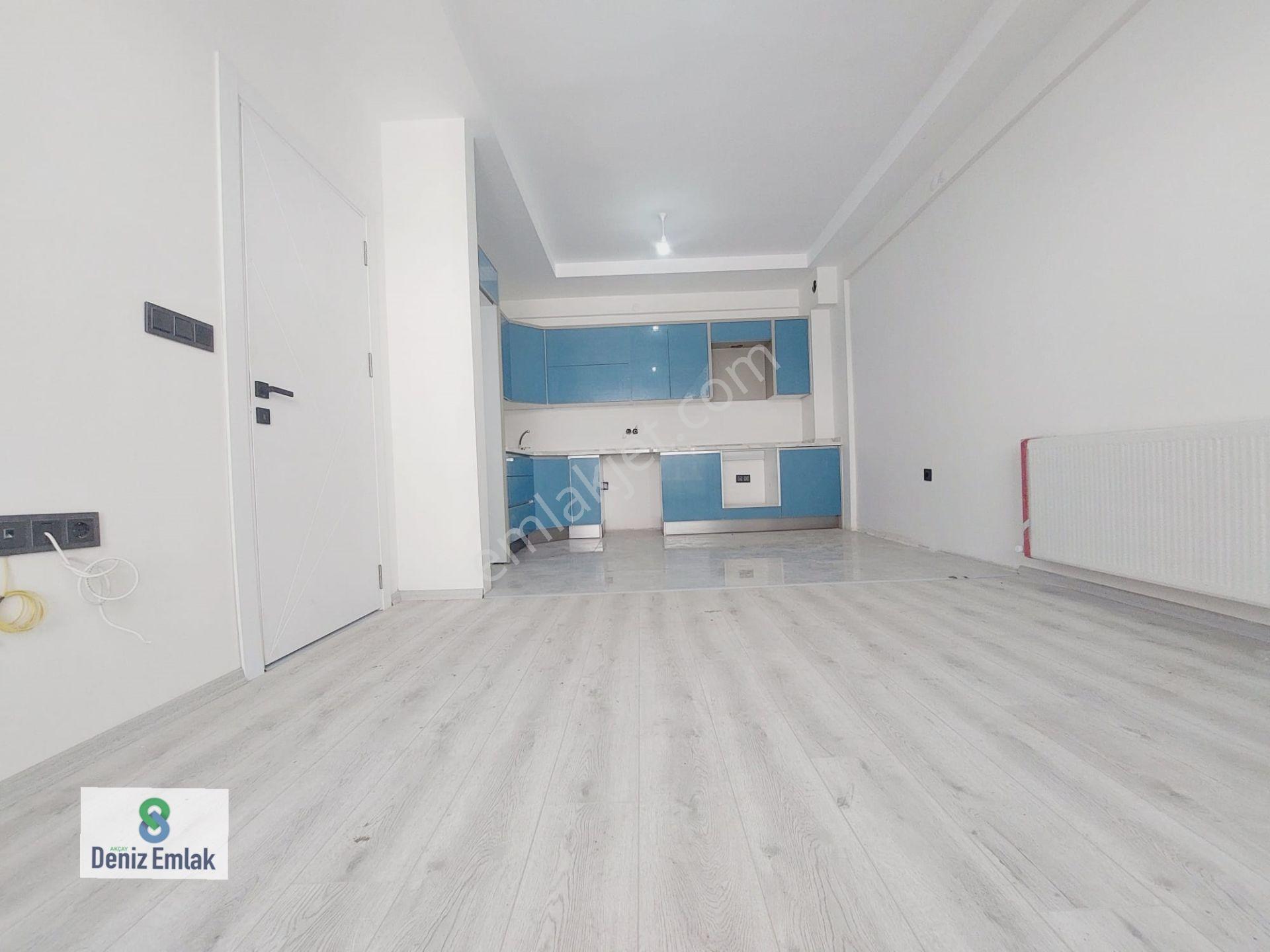 Denizden Akçayda Havuzlu Otoparklı Ful Kredili Satılık 1+1 Daire. - Görsel 14