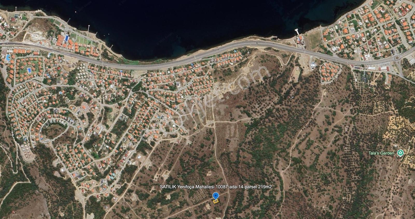 Yenifoça Cumhuriyet Mah Yatırımlık, Deniz Manzaralı 219 M² Arsa - Görsel 4