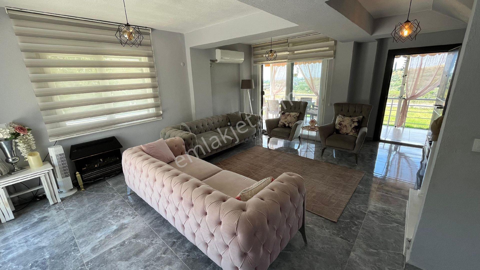 Eşsiz Doğa Panaromik Deniz Manzarası İle Süper, Eşyalı 4+1 Villa - Görsel 9