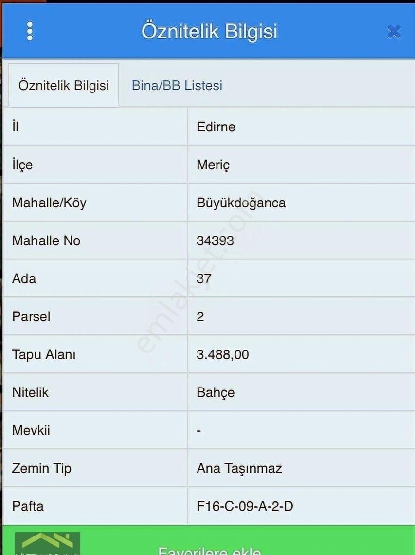 Meriç Merkez Büyükdoğanca 1108 M2 Arsa İçinde 125 M2 Müstakil Ev - Görsel 22