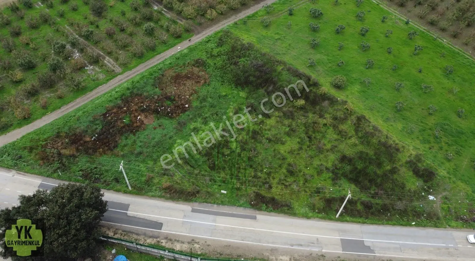Kiralık Tarla 4340 M² 125 M Nilüfer Köy Ahmetbey Yoluna Cephe - Görsel 3
