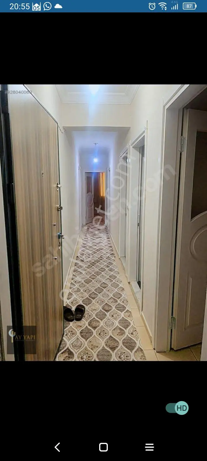 Aea Hastanesine 2dk Yürüme Mesafesinde Eşyalı 3+1 Kiralık Daire - Görsel 2