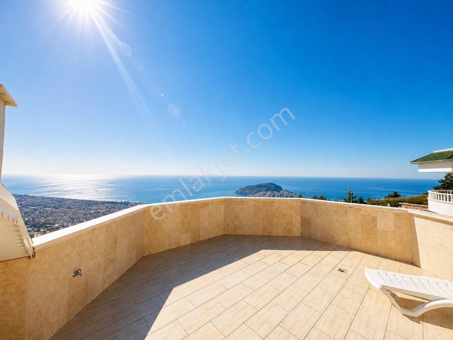 Alanya Bektaş 3+1 150m2 Eşyalı,alanya Kale Deniz Şehir Manzaralı - Görsel 15