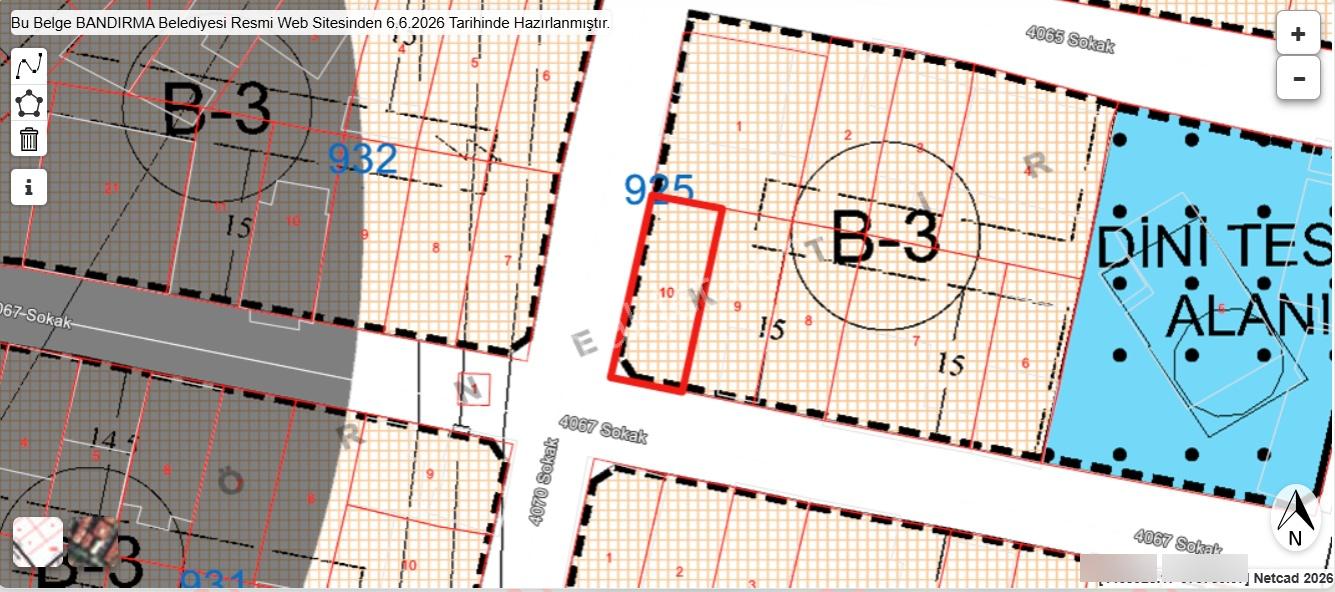 Sevinç'ten Köşe Parsel 249 M² Satılık 2 Adet İmarlı Arsa - Görsel 5