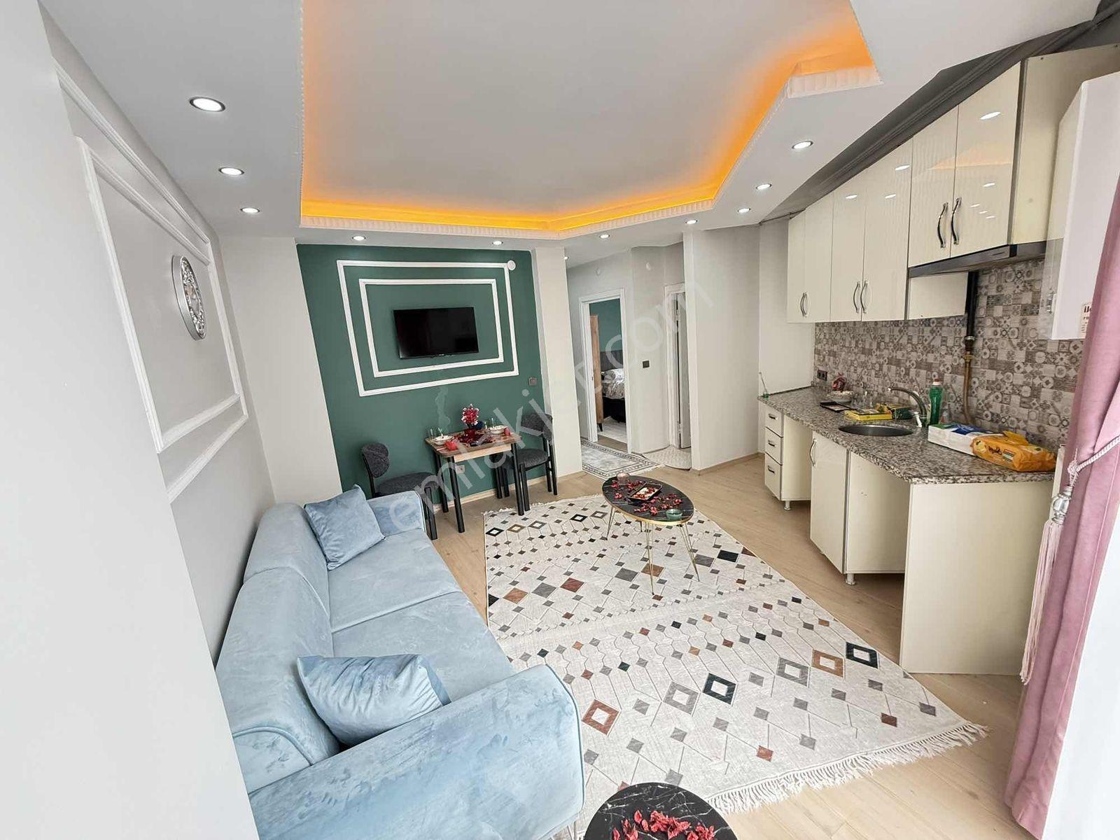Yeni Bina Full Sıfır Eşyalı 1.kat Ferah 32bin Kiracılı Lüks 1+1 - Görsel 9