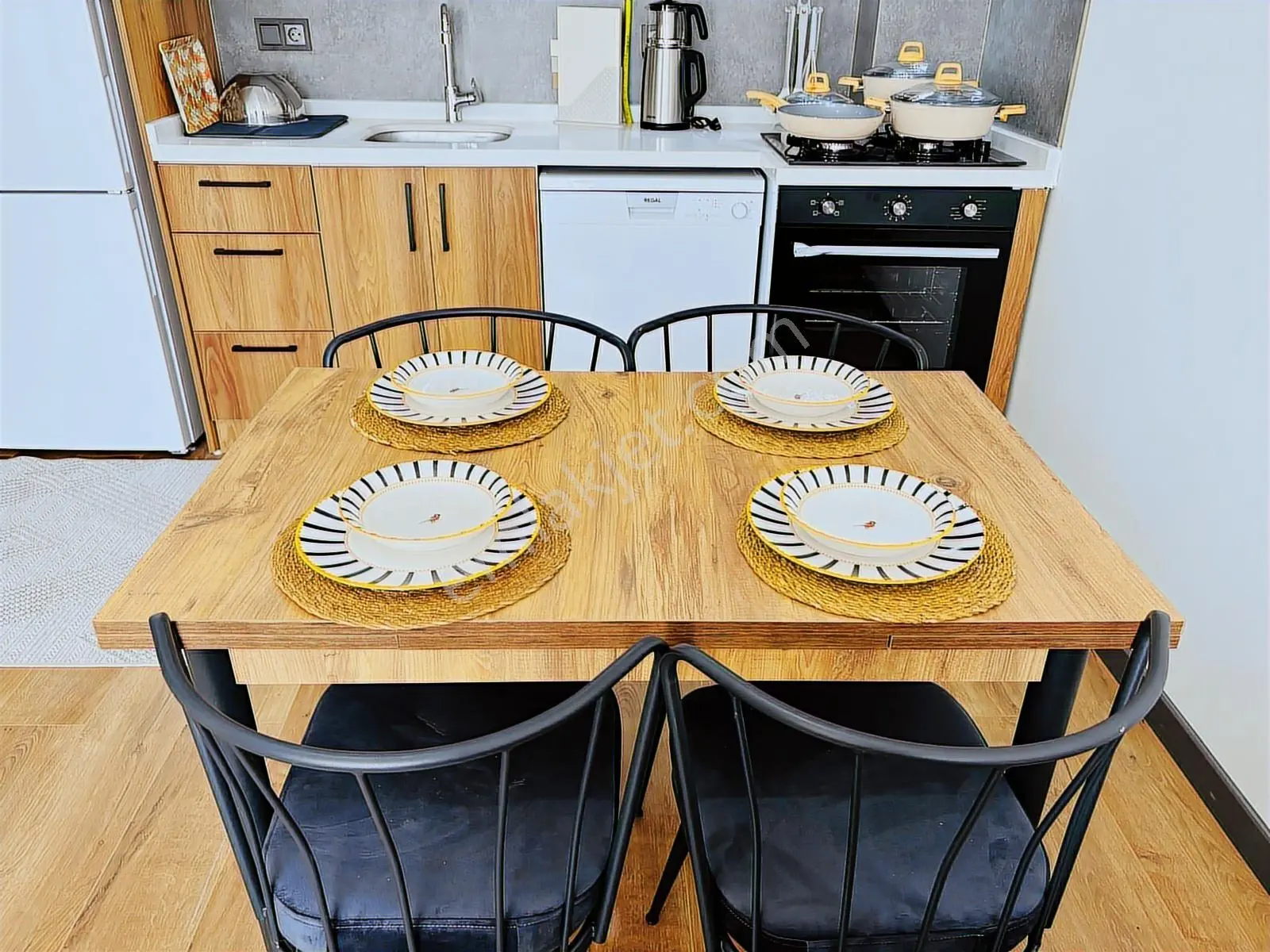 Güven'den Fevzipaşa'da Full+full Eşyalı Kiralık 1+1 Suit Daire - Görsel 5