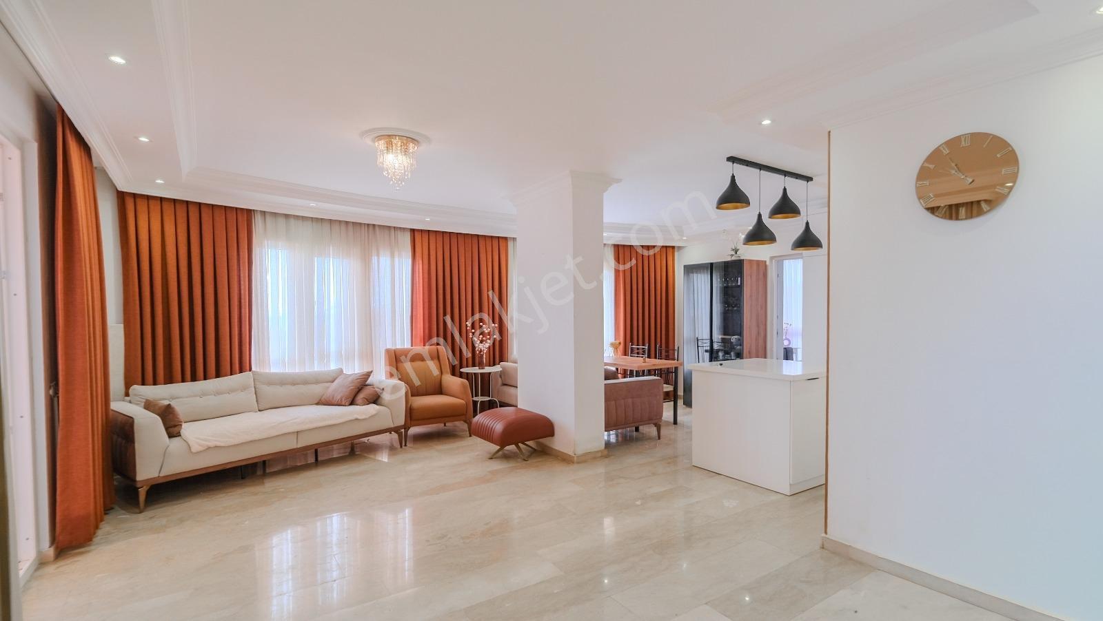 Alanya Tosmur 2+1 150m2 Lüks Eşyalı Kompleks Site Full Aktivitee - Görsel 6