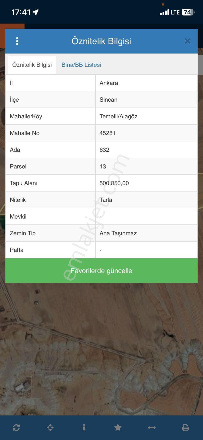 Kc Emlaktan Yatırımlık Fırsat Bölgesinde Tarla - Görsel 12
