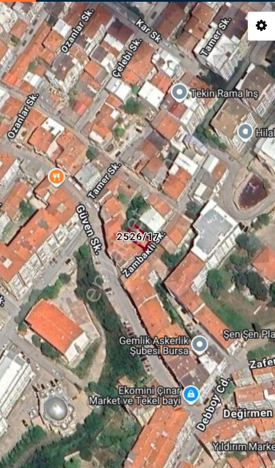 C21 Cius; Yeni Mahalle'de 5 Kat İmarlı 113 M2 Arsa